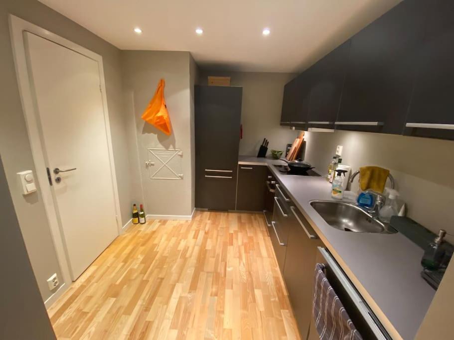 Koslig Leilighet I Bergens Smoroye Apartment Bagian luar foto